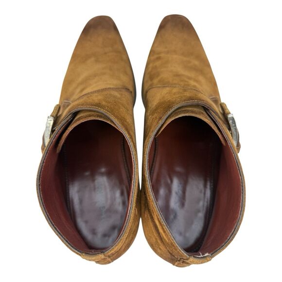 Magnanni Marco Single Monk Strap Boots 18906 Brown Sueded Leather 41 - 8US main image 9